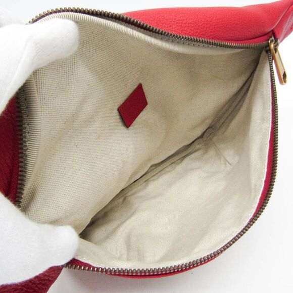 Pre Loved gucci Unisex Red Clutches - Picture 3 of 8